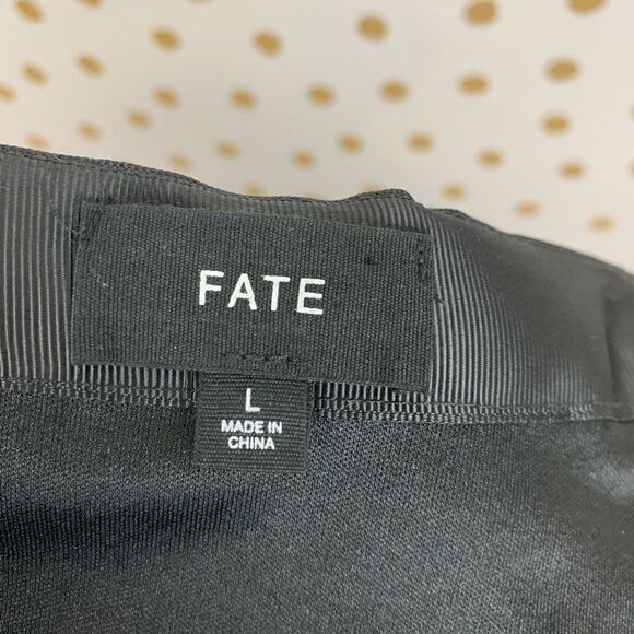 𝅺FATE Embellished Beaded Sequin Mini Skirt L - Picture 4 of 6